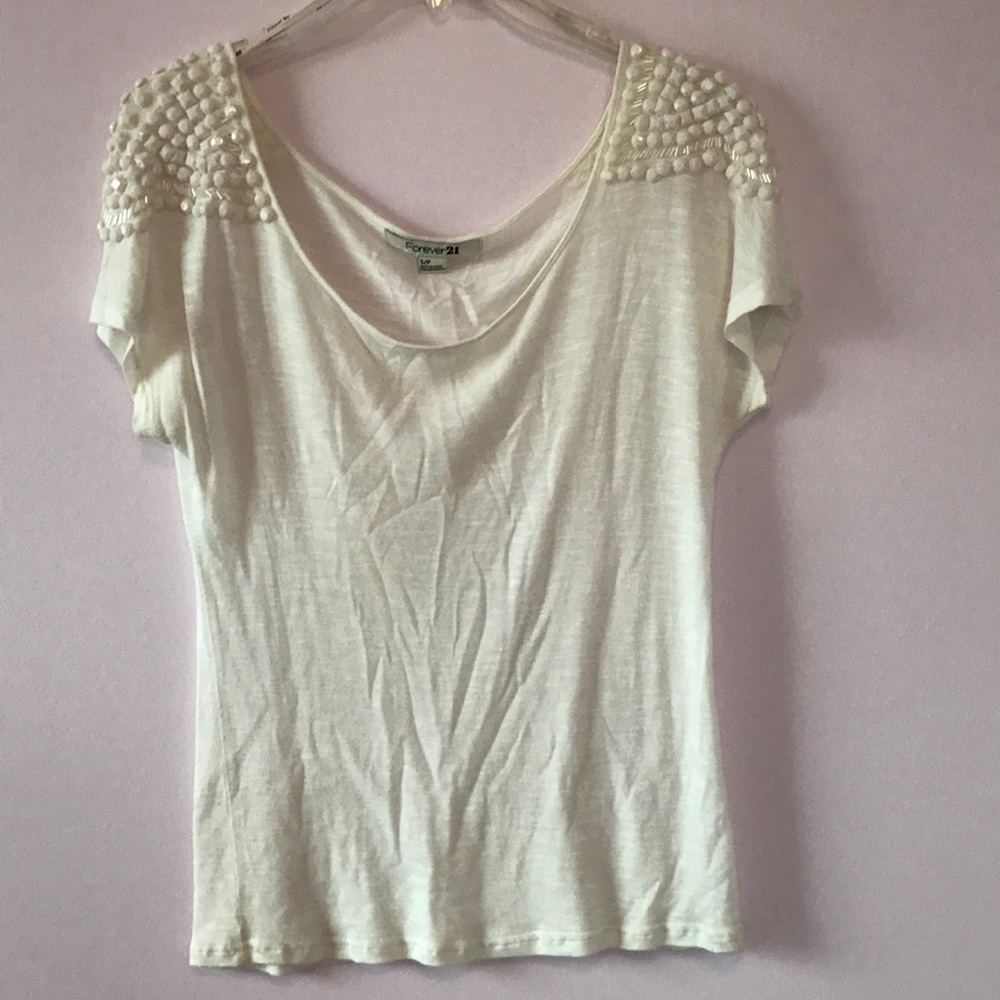 F21 Beaded Top - Picture 2 of 6